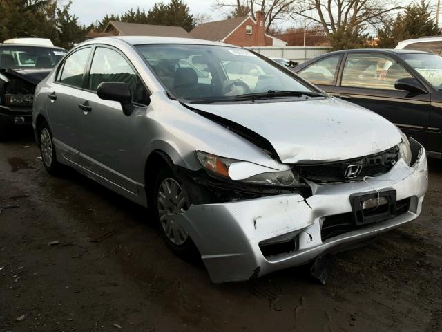 2HGFA16399H339784 - 2009 HONDA CIVIC VP SILVER photo 1