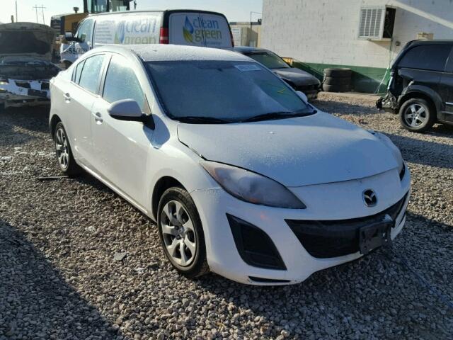 JM1BL1UF2B1478812 - 2011 MAZDA 3 I WHITE photo 1