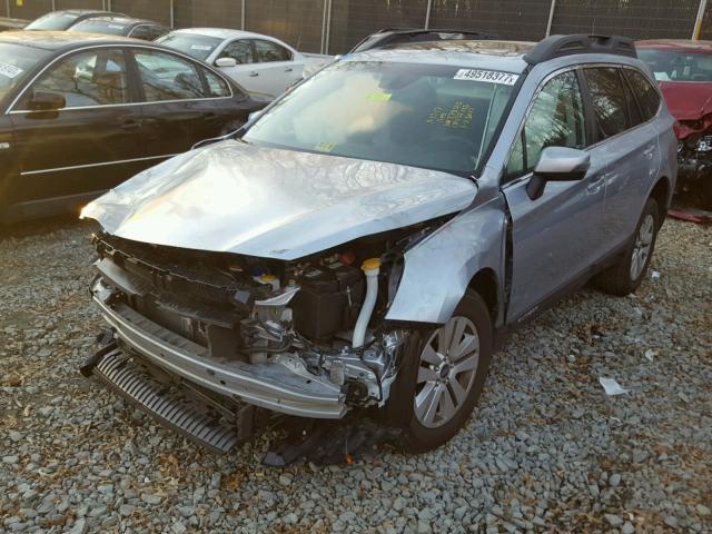 4S4BSAHC0H3278510 - 2017 SUBARU OUTBACK 2. SILVER photo 2