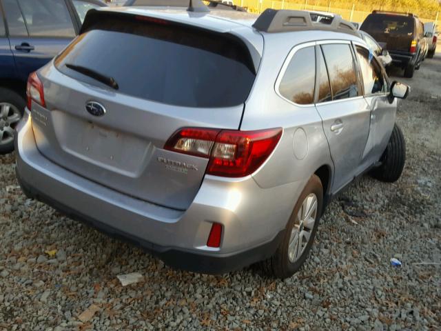 4S4BSAHC0H3278510 - 2017 SUBARU OUTBACK 2. SILVER photo 4