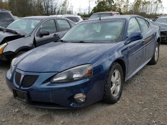 2G2WP522451216127 - 2005 PONTIAC GRAND PRIX BLUE photo 2