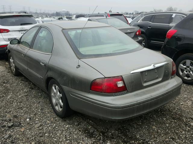 1MEFM55S12G620287 - 2002 MERCURY SABLE LS P TEAL photo 3