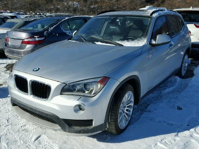 WBAVL1C50FVY40024 - 2015 BMW X1 XDRIVE2 SILVER photo 2