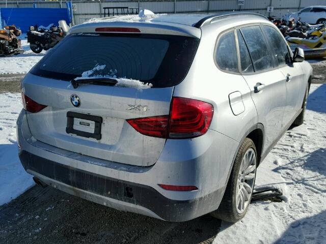 WBAVL1C50FVY40024 - 2015 BMW X1 XDRIVE2 SILVER photo 4