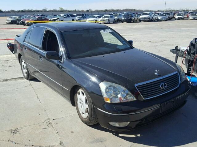 JTHBN30F730107162 - 2003 LEXUS LS 430 BLACK photo 1