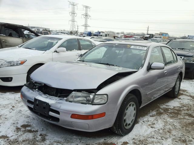 JN1CA21D5TT750720 - 1996 NISSAN MAXIMA GLE SILVER photo 2