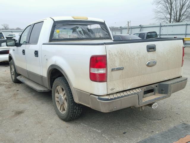 1FTPW12V86KD29893 - 2006 FORD F150 SUPER WHITE photo 3