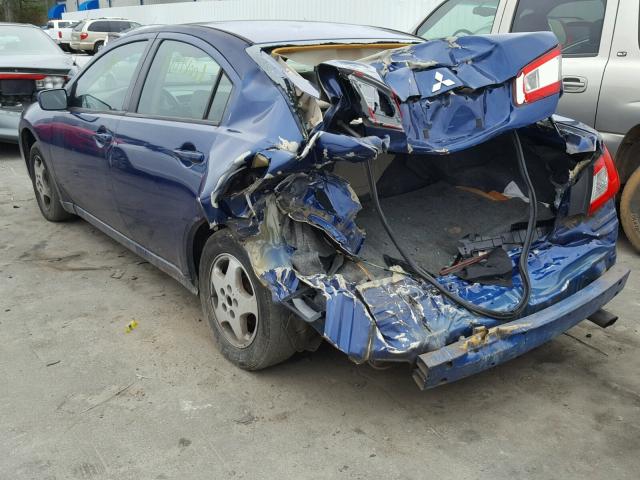 4A3AB36F69E037076 - 2009 MITSUBISHI GALANT ES BLUE photo 9