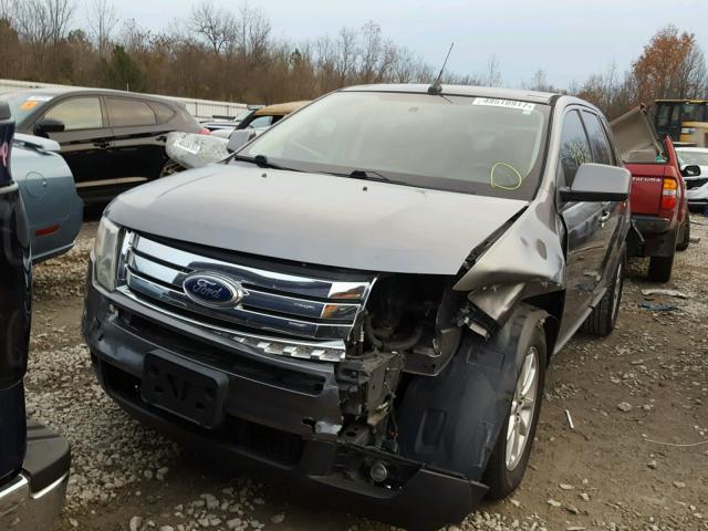 2FMDK48C89BA62089 - 2009 FORD EDGE SEL GRAY photo 2