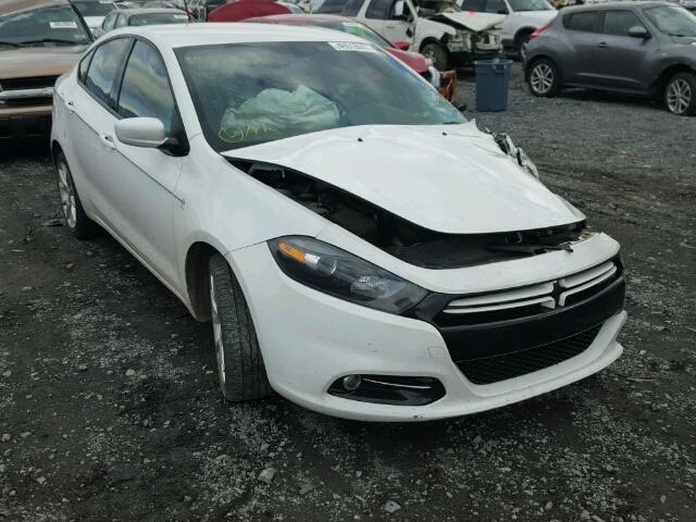 1C3CDFBA8DD107956 - 2013 DODGE DART SXT WHITE photo 1