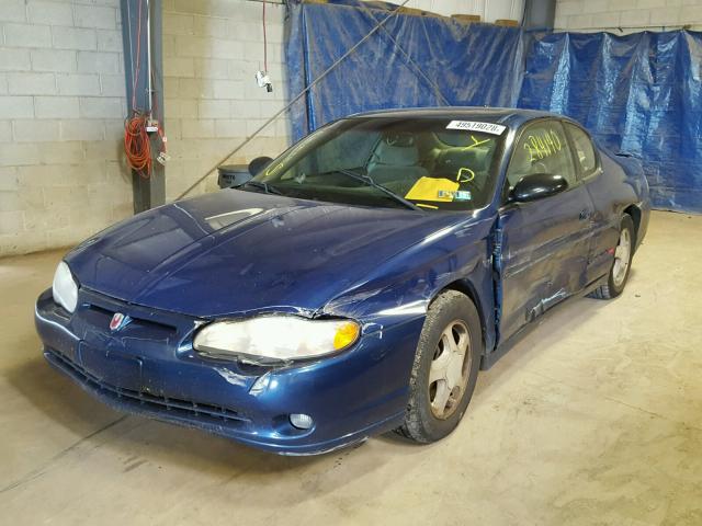 2G1WX12KX39422340 - 2003 CHEVROLET MONTE CARL BLUE photo 2