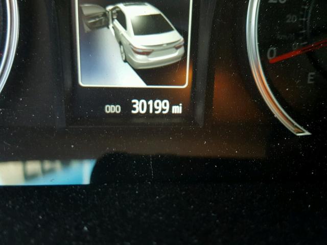 4T1BF1FK8GU502842 - 2016 TOYOTA CAMRY LE ნაცრისფერი ფოტო 8