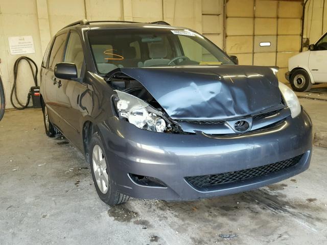 5TDZA23C96S505384 - 2006 TOYOTA SIENNA CE GRAY photo 1