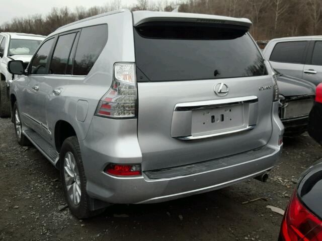 JTJBM7FX2G5129538 - 2016 LEXUS GX BASE SILVER photo 3