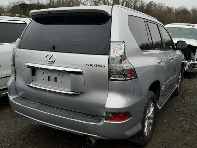 JTJBM7FX2G5129538 - 2016 LEXUS GX BASE SILVER photo 4