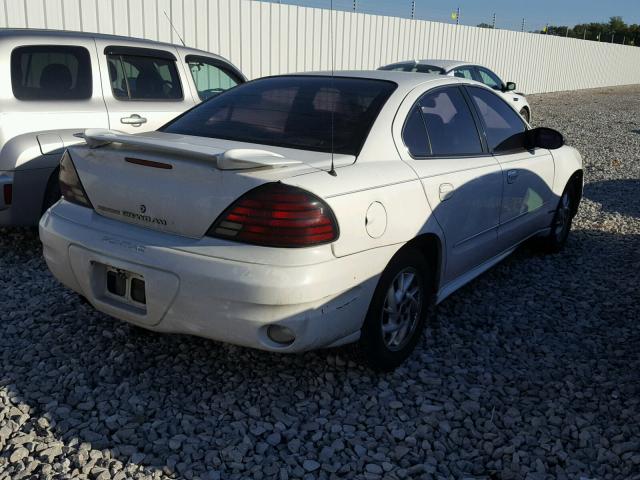 1G2NE52F33C299366 - 2003 PONTIAC GRAND AM S 白色 照片 4