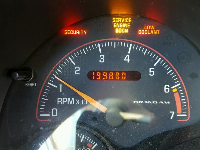 1G2NE52F33C299366 - 2003 PONTIAC GRAND AM S 白色 照片 8