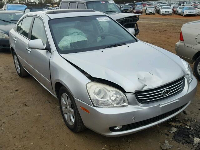 KNAGE124575139766 - 2007 KIA OPTIMA LX SILVER photo 1