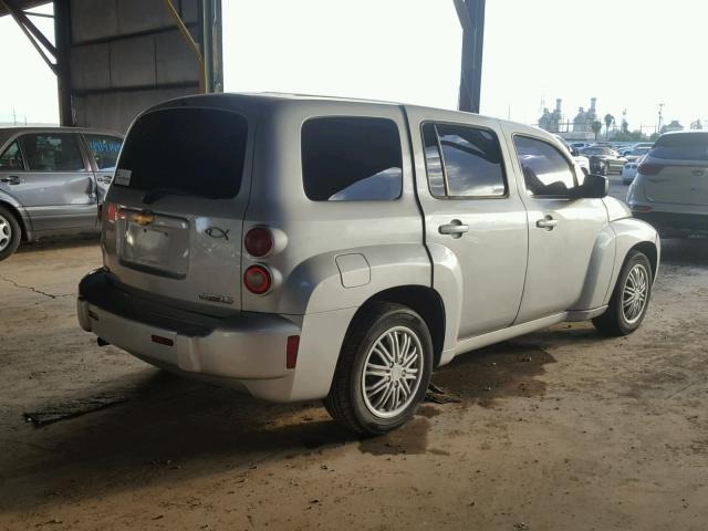 3GNCA13B49S629576 - 2009 CHEVROLET HHR LS Gris foto 4