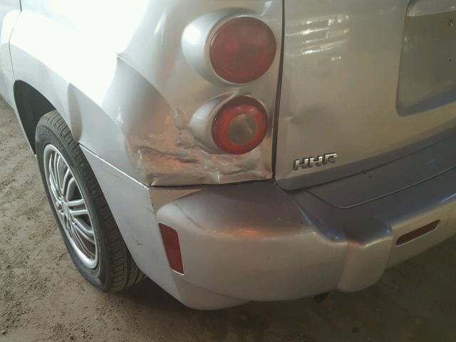 3GNCA13B49S629576 - 2009 CHEVROLET HHR LS Gris foto 9