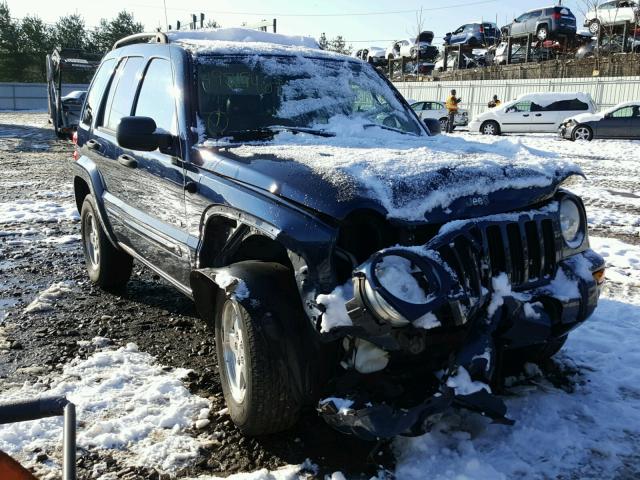 1J8GL58K43W560865 - 2003 JEEP LIBERTY LI BLUE photo 1