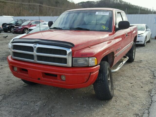 3B7HF12Z9WG179906 - 1998 DODGE RAM 1500 RED photo 2