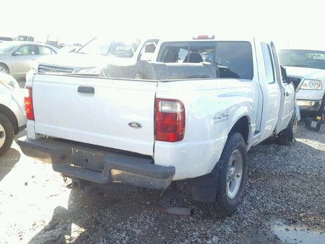 1FTZR15E41TA43649 - 2001 FORD RANGER SUP WHITE photo 4