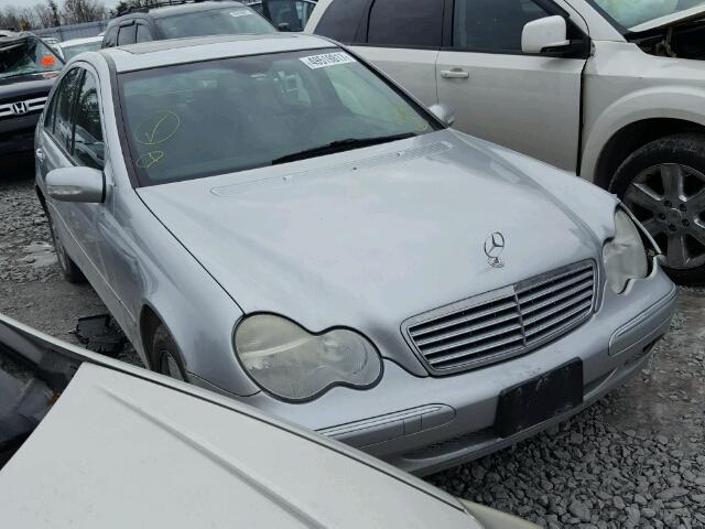 WDBRF84J33F365411 - 2003 MERCEDES-BENZ C 320 4MAT SILVER photo 1