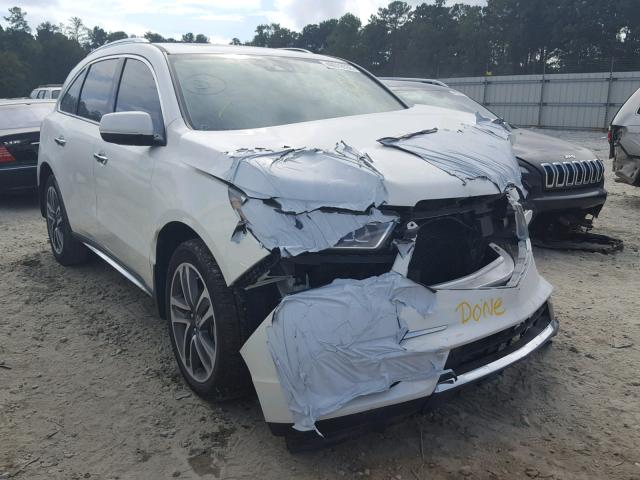 5FRYD3H89HB008192 - 2017 ACURA MDX ADVANC თეთრი ფოტო 1
