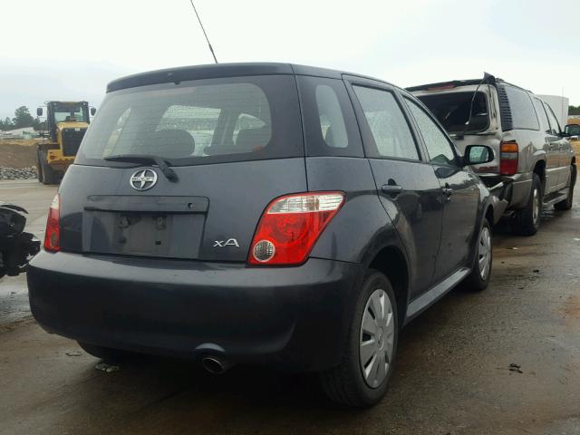 JTKKT624460131713 - 2006 TOYOTA SCION XA BLUE photo 4