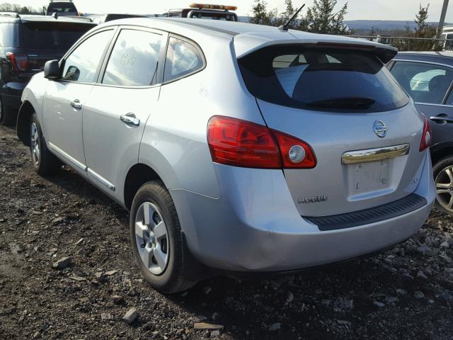 JN8AS5MV7DW601978 - 2013 NISSAN ROGUE S SILVER photo 3