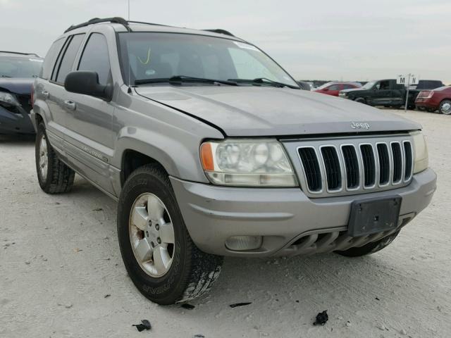 1J4GX58N11C725673 - 2001 JEEP GRAND CHER GRAY photo 1