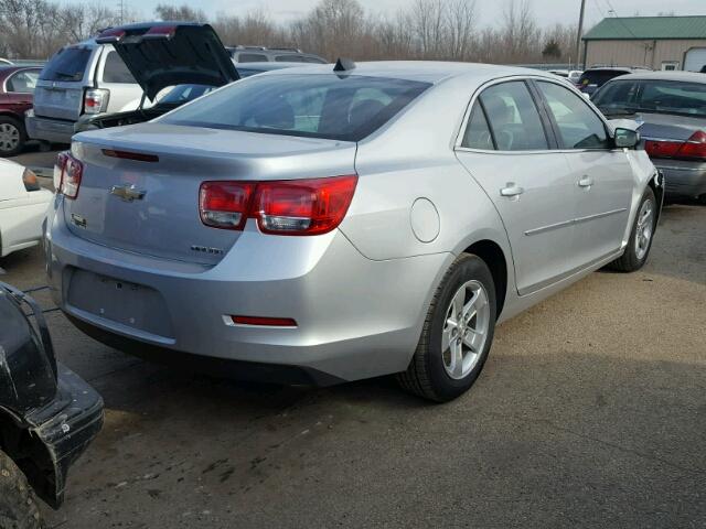 1G11B5SAXDF215219 - 2013 CHEVROLET MALIBU LS SILVER photo 4