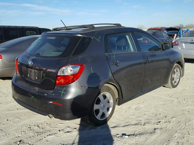 2T1KU40E39C057747 - 2009 TOYOTA COROLLA MA GRAY photo 4