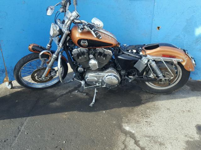 1HD1CT3448K420368 - 2008 HARLEY-DAVIDSON XL1200 C A BROWN photo 9