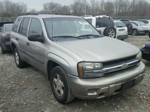 1GNDT13SX32237381 - 2003 CHEVROLET TRAILBLAZE GRAY photo 1