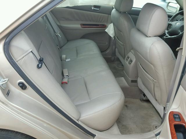 4T1BF30K54U072462 - 2004 TOYOTA CAMRY LE 金色 照片 6
