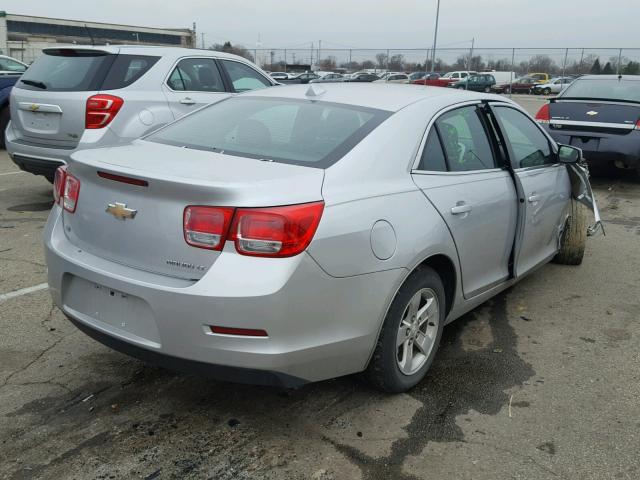 1G11C5SL9EF212389 - 2014 CHEVROLET MALIBU 1LT SILVER photo 4