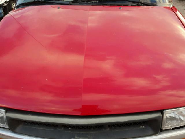 1GCCS1441YK171060 - 2000 CHEVROLET S TRUCK S1 RED photo 7