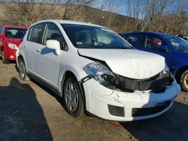 3N1BC1CP9BL496259 - 2011 NISSAN VERSA S WHITE photo 1