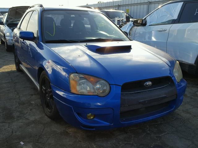 JF1GG29684G815028 - 2004 SUBARU IMPREZA WR BLUE photo 1