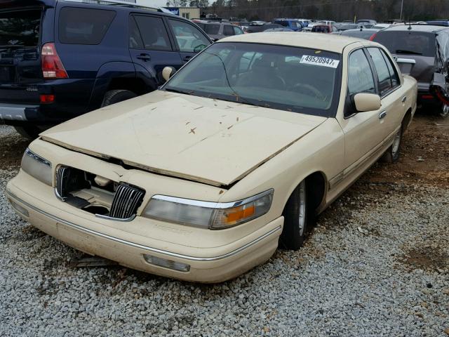 2MELM75W4VX703292 - 1997 MERCURY GRAND MARQ BEIGE photo 2