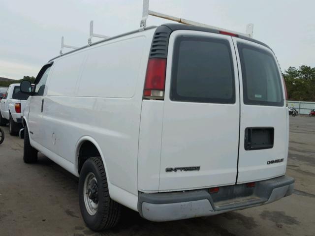 1GCHG35R1Y1125165 - 2000 CHEVROLET EXPRESS G3 WHITE photo 3