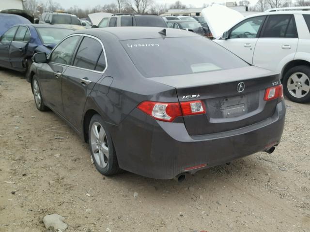 JH4CU26689C004350 - 2009 ACURA TSX GRAY photo 3