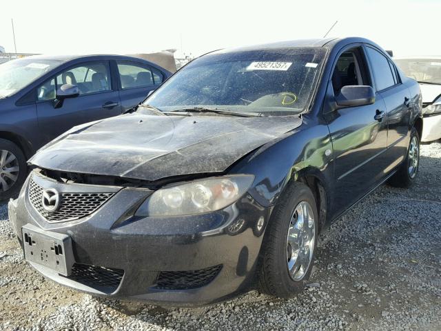 JM1BK12F451240034 - 2005 MAZDA 3 I BLACK photo 2