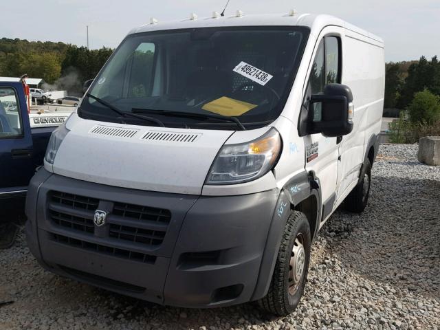 3C6TRVNG8HE511598 - 2017 RAM PROMASTER WHITE photo 2
