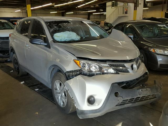 JTMBFREV0DD033661 - 2013 TOYOTA RAV4 LE SILVER photo 1