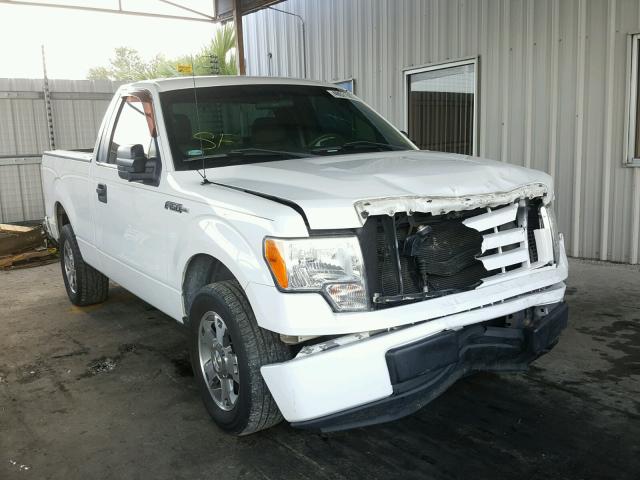 1FTMF1CW4AKB85083 - 2010 FORD F150 WHITE photo 1