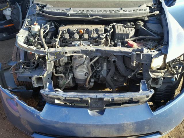 1HGFA16807L073440 - 2007 HONDA CIVIC EX ლურჯი ფოტო 7
