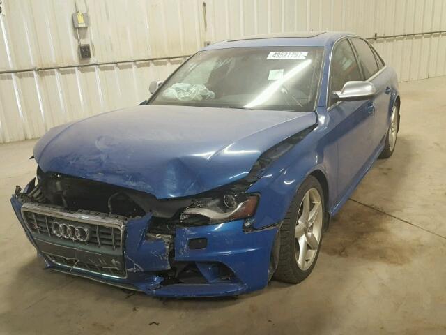 WAUFGCFL2AA115197 - 2010 AUDI S4 PREMIUM BLUE photo 2